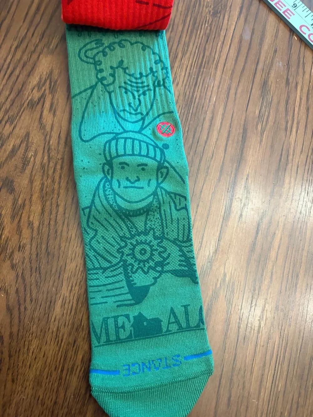 Stance x Home Alone Christmas NWT Red Casual Home Alone Crew Socks. Size L